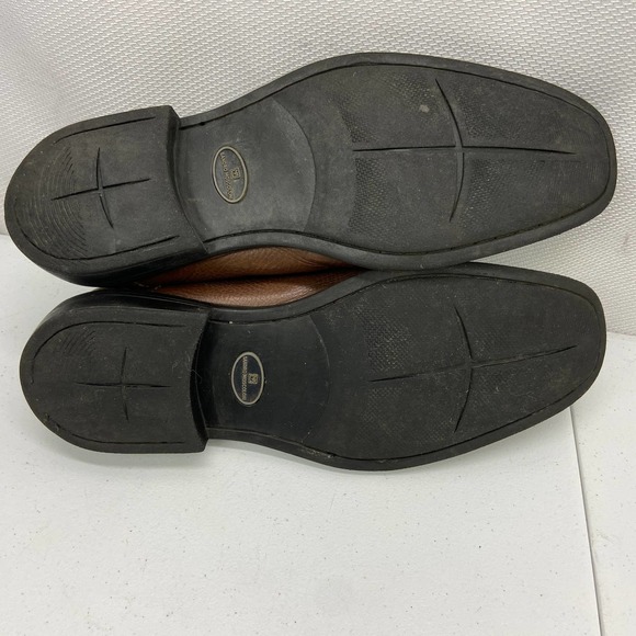 Sandro Moscoloni Oxford Bicycle Toe Brown Pebbled Leather 17007 Mens Size 11D - Picture 10 of 12